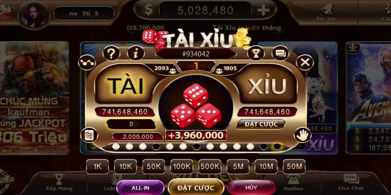 Tất tần tật về tựa game tài xỉu nổ hũ